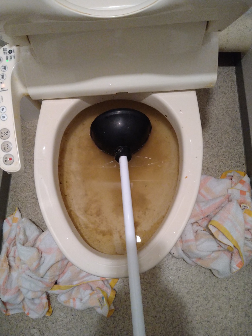 寝屋川市トイレつまり